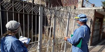 Coronavirus en Santiago: rastrillaje casa por casa en Beltrán\u002E (Facebook)