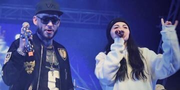 Cazzu y Ulises Bueno\u002E