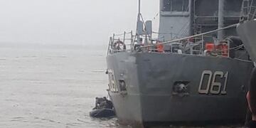 La Armada rescató a un hombre en el río Paraná\u002E (La Capital)