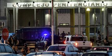 La fachada de la cárcel de Ezeiza, donde De Vido ya pasó su primer día de arresto\u002E (DPA)