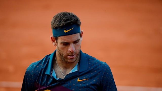 Juan Martín del Potro anunció que no jugará la exhibición ante Roger Federer\u002E (AFP)