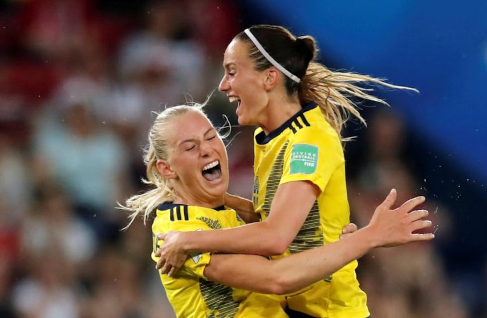 Mundial de Francia 2019: Suecia le ganó a Canadá y se medirá con Alemania en cuartos