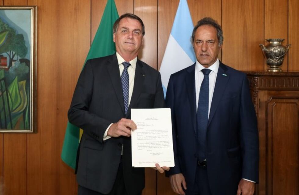 Jair Bolsonaro recibió a Daniel Scioli y se mostró dispuesto a reunirse con Alberto Fernández