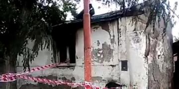 Incendio de vivienda en Punta Alta