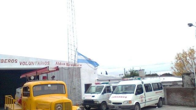 Bomberos voluntarios de Aldea Brasilera\u002E