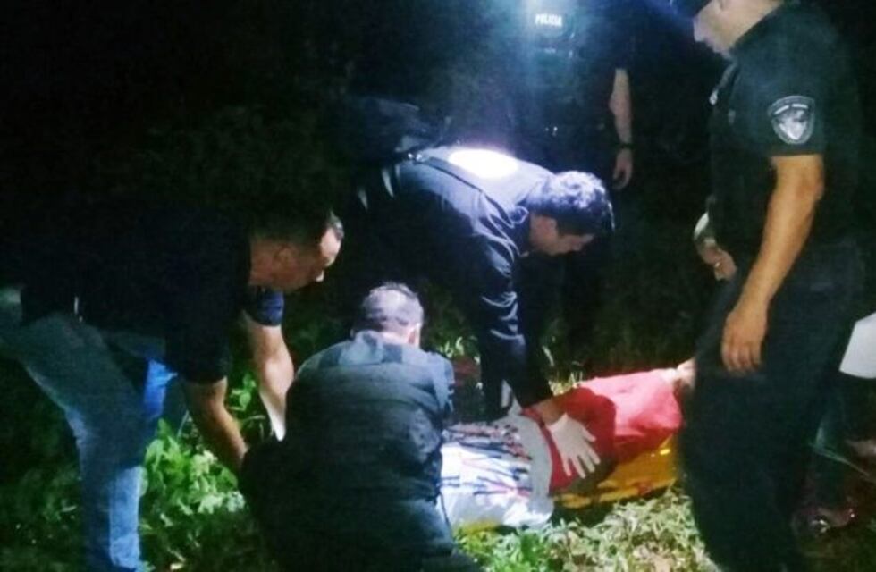 Cayó en un pozo y se quedó atrapado tres metros bajo tierra