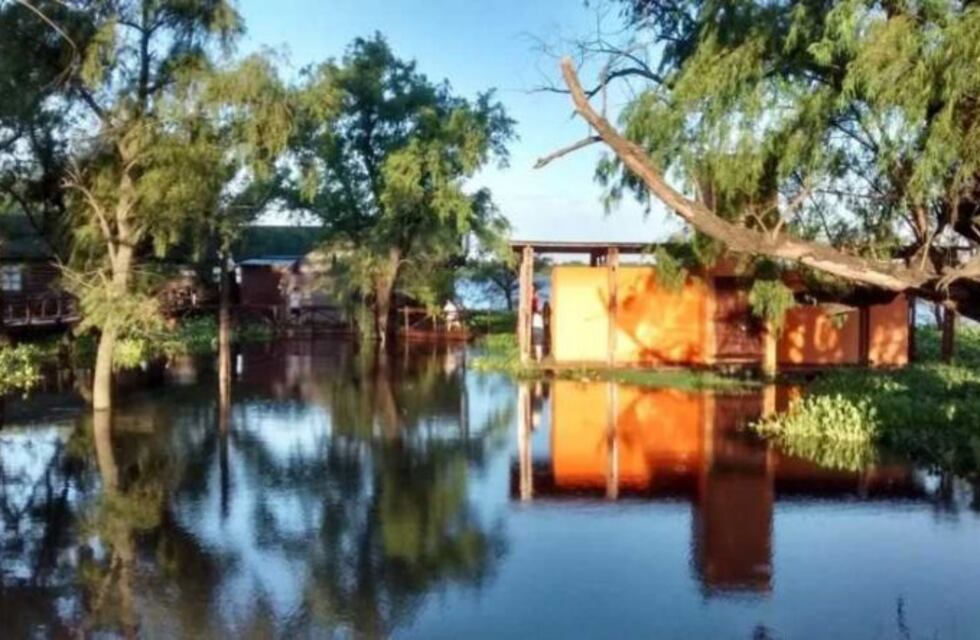 Ramallo: cayeron más de 100 milímetros y preocupa la abrupta crecida del Paraná