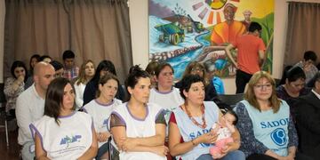 Dirigentes de APUAP y SADOP Jujuy, en el Concejo Deliberante