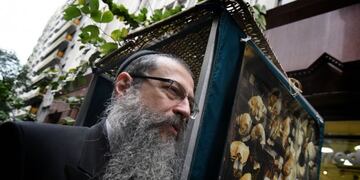 Shlomo Tawil, rabino agredido por tres jóvenes en el microcentro de Rosario\u002E (Archivo)