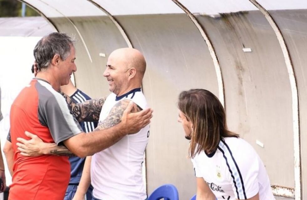 Sampaoli presenció la práctica de Independiente: a qué jugadores observó