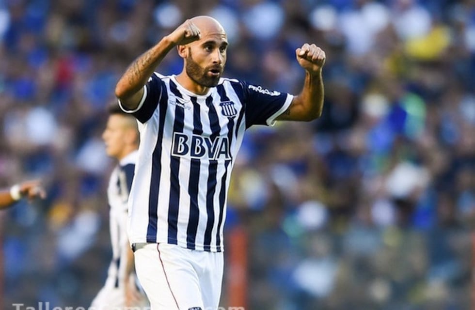 Carlos Quintana, figura en Talleres y el primero de la clase