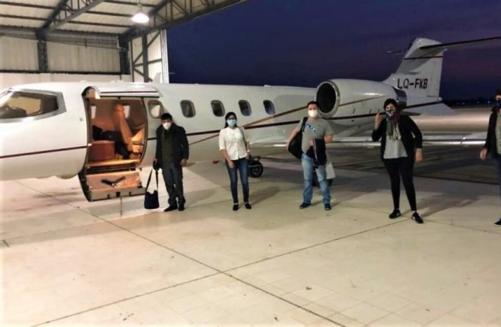 Llegaron cinco terapistas a Jujuy para la lucha contra el Covid-19