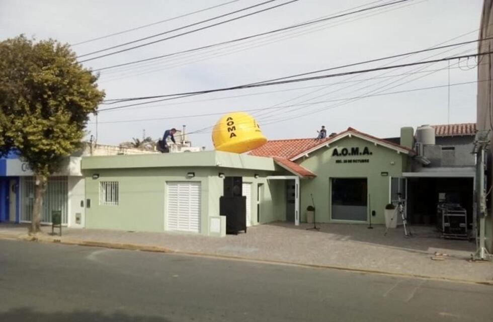 A.O.M.A inauguró el salón de usos múltiples en La Calera