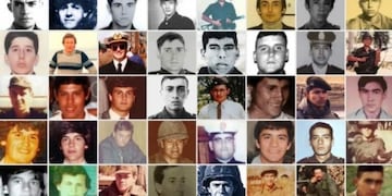 Los rostros de Malvinas
