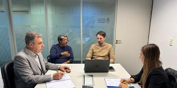 Reunión por obras de la Nación en Rafaela