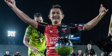 El capitán estaba en la mira de Independiente y Atlético Tucumán. (@fedeloute)