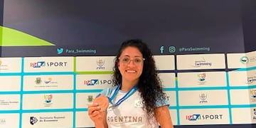 La nadadora cordobesa ya está clasificada a los Juegos Panamericanos.