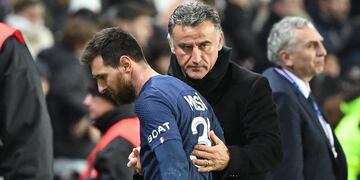 Galtier, exentrenador de Lionel Messi, en un escándalo de racismo.
