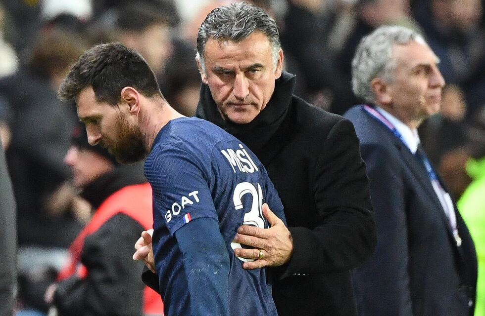 El motivo por el que detuvieron a Christophe Galtier, el exentrenador de Lionel Messi en el PSG