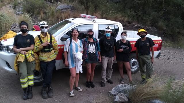 Tres mujeres se perdieron en las sierras de Villa de Merlo