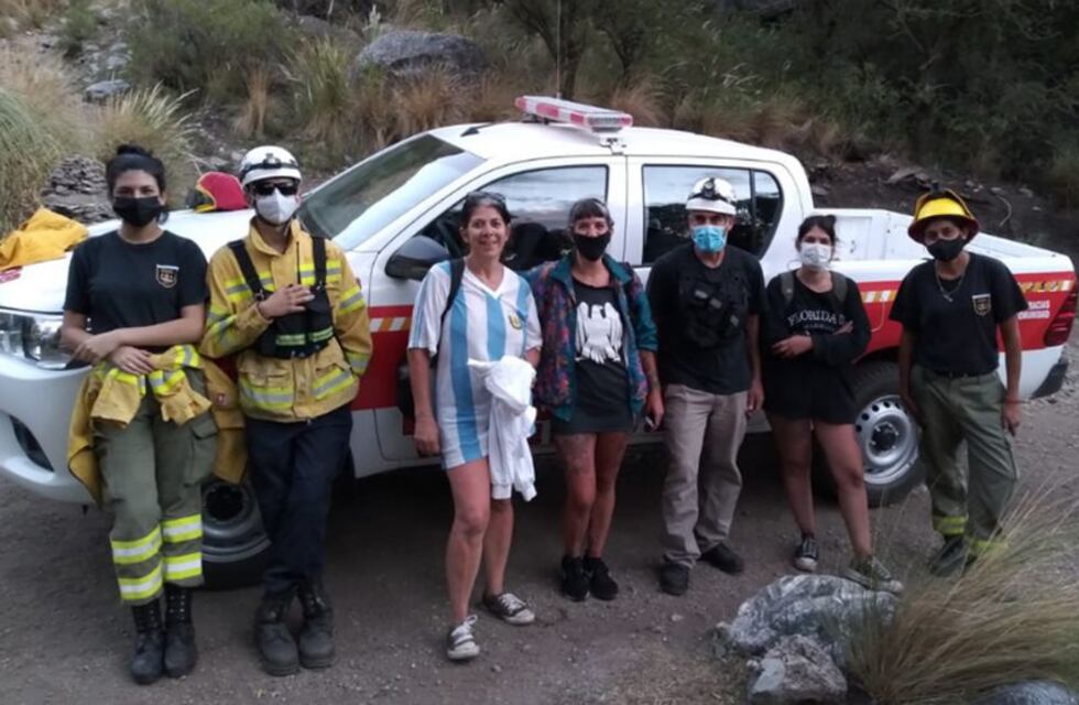 Se perdieron en las sierras de Merlo y tuvieron que ser rescatadas