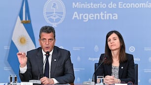 Sergio Massa y Fernanda Raverta
