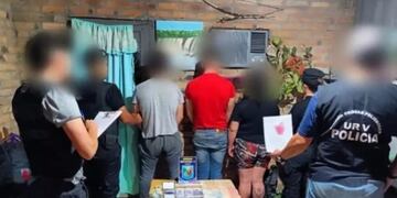 Comandante Andresito: allanan una vivienda y secuestran marihuana.