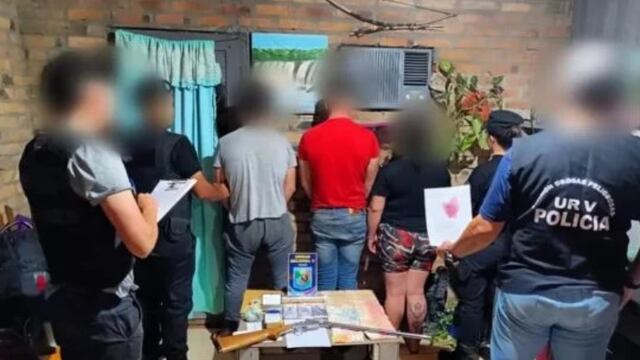 Comandante Andresito: allanan una vivienda y secuestran marihuana.