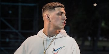 Nacho pidió disculpas por lo sucedido con Mecha en FMS Argentina 2022.