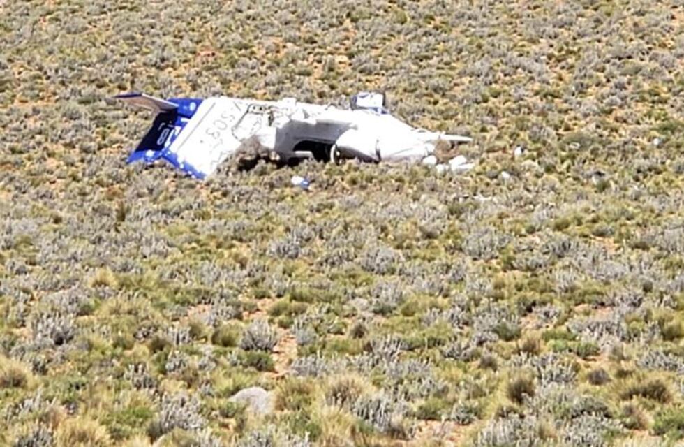 Se estrelló una avioneta en Uspallata, sus cinco tripulantes resultaron heridos
