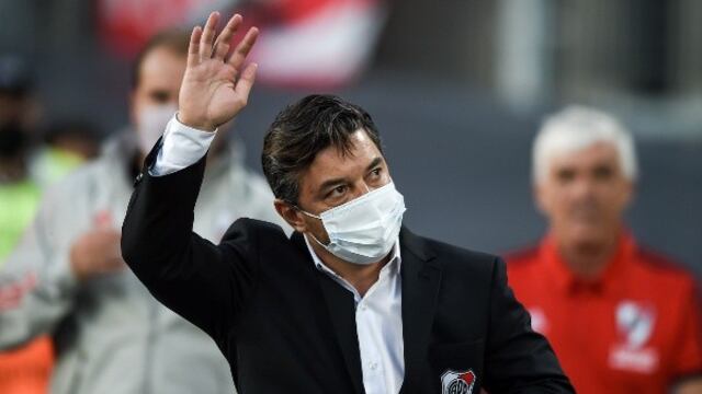 Gallardo bajó cuatro jugadores a la Reserva.