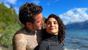 Alex Caniggia y Melody Luz