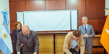 El contrato lo llevó a cabo el Gobernador de Tierra del Fuego AIAS, Gustavo Melella, con el Superior Tribunal de Justicia.