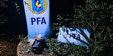 Secuestraron más de 10 kilos de marihuana en un operativo nocturno en Iguazú.