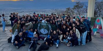 Egresados rosarinos eligieron Salta como destino de viaje.