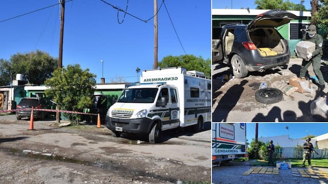 Interceptaron un sujeto que venía a Córdoba con más de 41 kilos de marihuana. El vehículo colisionó contra una vivienda al intentar escapar.