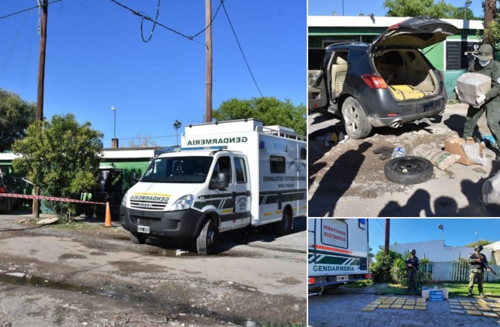 Venía a Córdoba con 41 kilos de marihuana, quiso escapar en contramano y chocó contra una vivienda