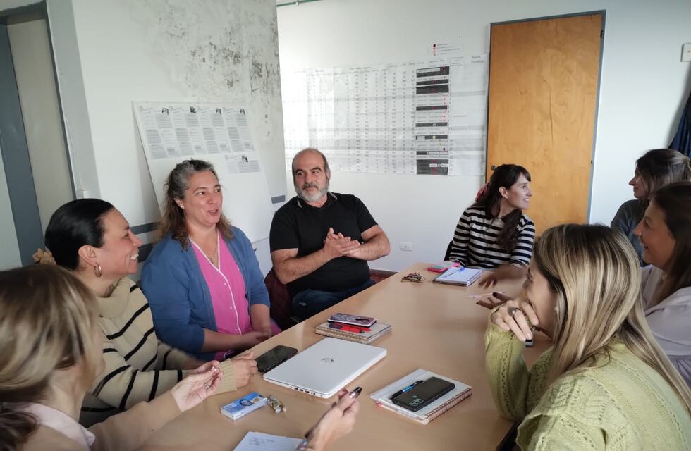 Reunión entre las distintas áreas de Salud de Tres Arroyos con representantes de la Región Sanitaria Uno