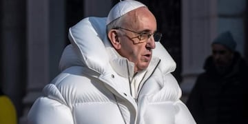 La imagen viral del Papa Francisco fue creada con Inteligencia Artificial - Twitter
