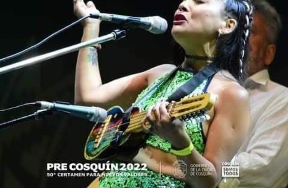 Por primera vez una artista Riograndense ganó el Pre-Cosquin
