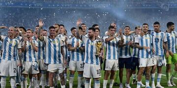 La Selección Argentina estrenó la tercer estrella en tierras albicelestes.