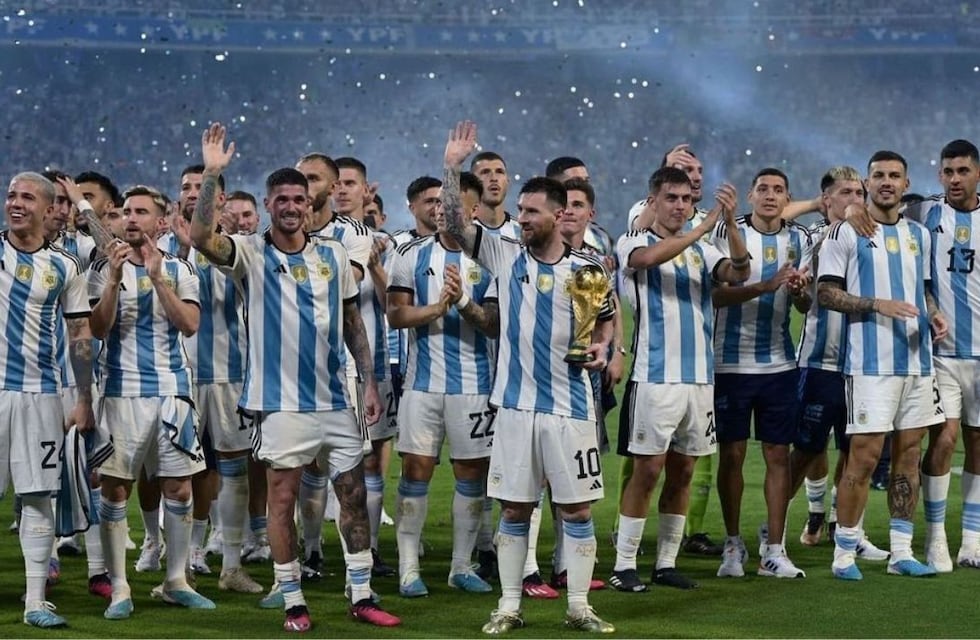 FIFA publicó la actualización de su ranking: la Selección Argentina quedó primera y Francia, segunda