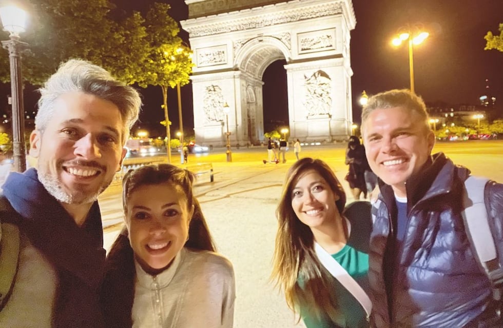 Gisela Campos sigue en sus vacaciones por Europa, llegó a Francia y algo le llamó mucho la atención