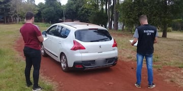 Recuperan un auto en Puerto Rico con pedido de secuestro de Buenos Aires.