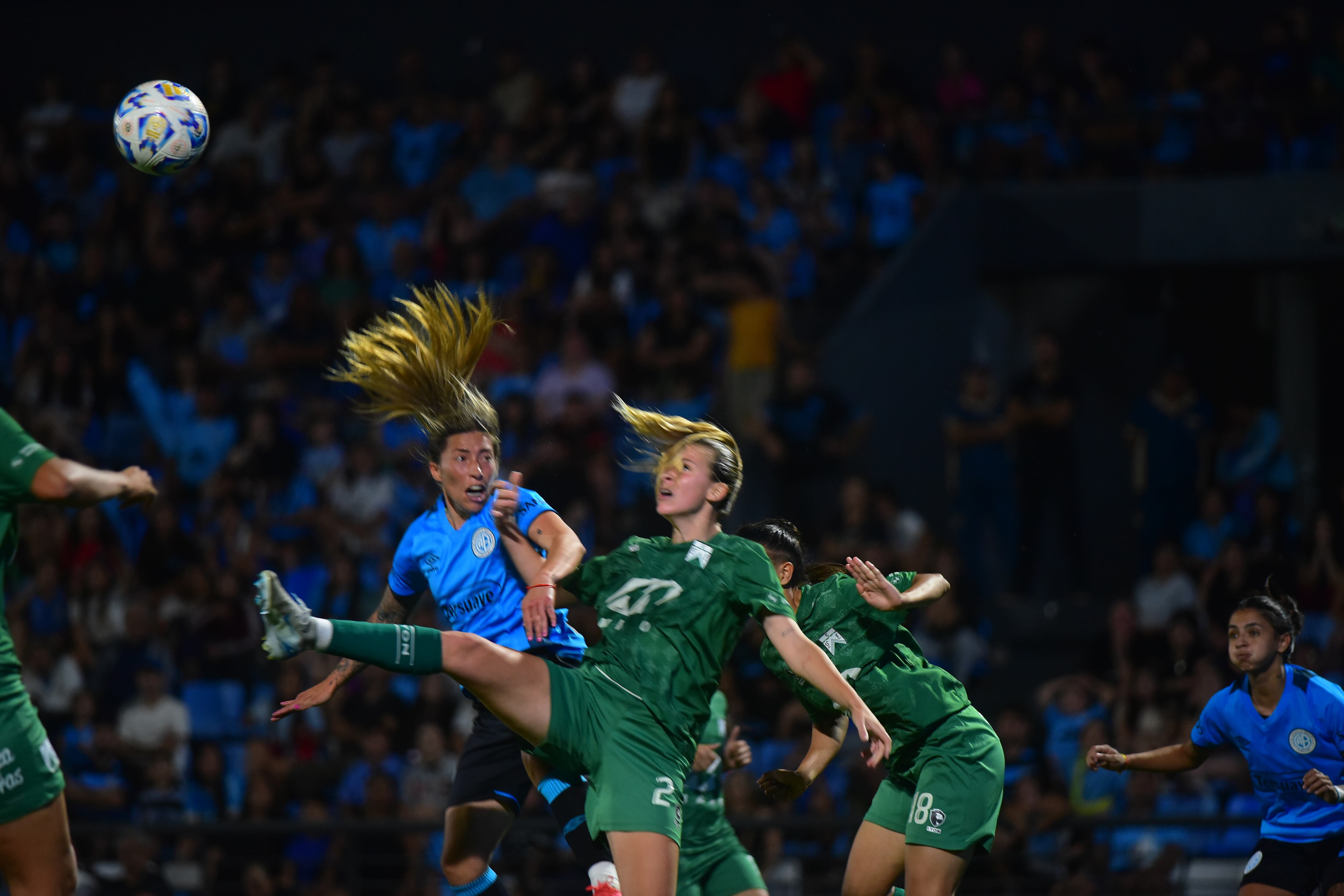 Belgrano vs Ferro por cuartos de final del Fútbol femenino de AFA. ( Javier Ferreyra / La Voz)
