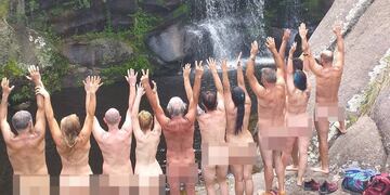 Playa nudista en Córdoba.