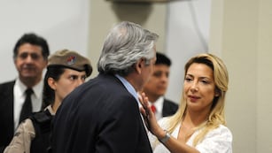 Alberto Fernández y Fabiola Yañez