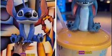 ¿Vale la pena? Así son las pochocleras y vasos de Stitch que enloquecen al cine.