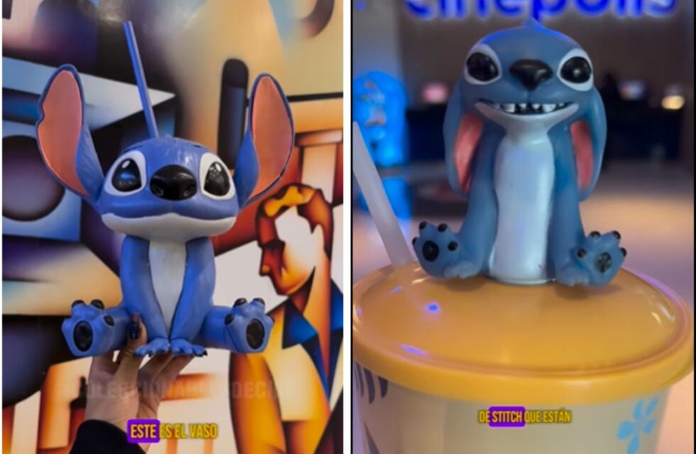 Furor por Stitch en los cines de Argentina: cuánto cuestan los vasos y las pochocleras más buscadas
