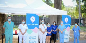Campaña de vacunación contra el coronavirus en Santa Fe (Gobierno de Santa Fe)